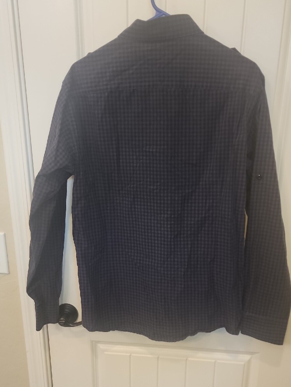 Plum Button-Up - Picture 4 of 4